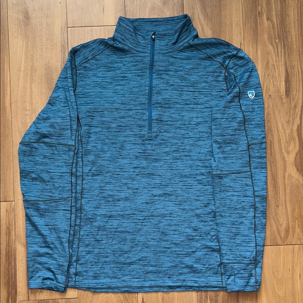 Kuhl Men's Ryzer Blue Quarter-Zip